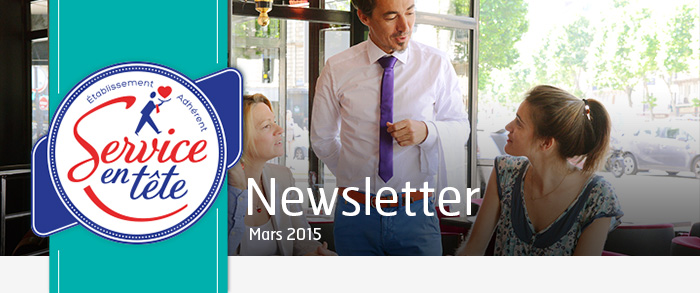 Service en tête - Newsletter Mars 2015